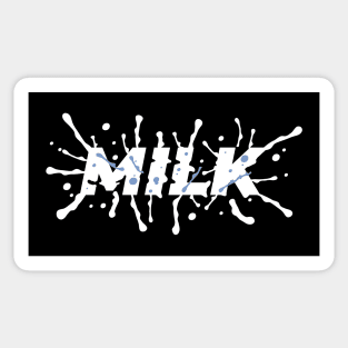 Milk word typo Sticker